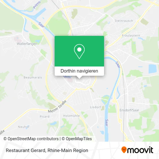 Restaurant Gerard Karte