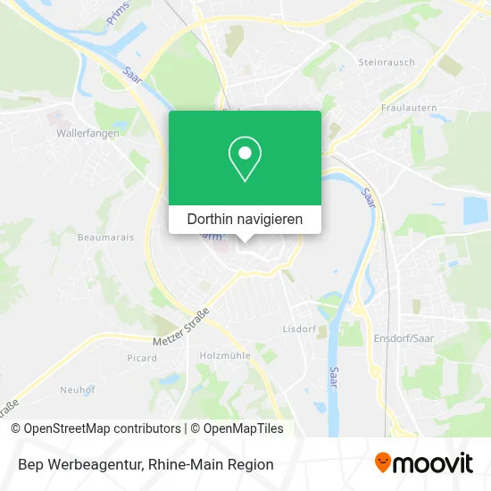 Bep Werbeagentur Karte