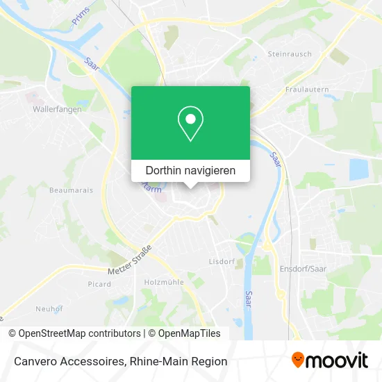 Canvero Accessoires Karte