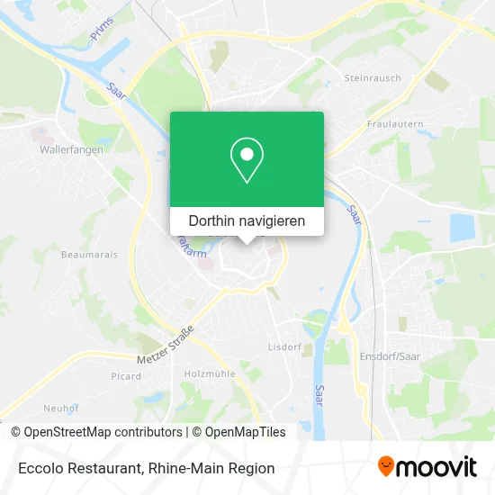 Eccolo Restaurant Karte