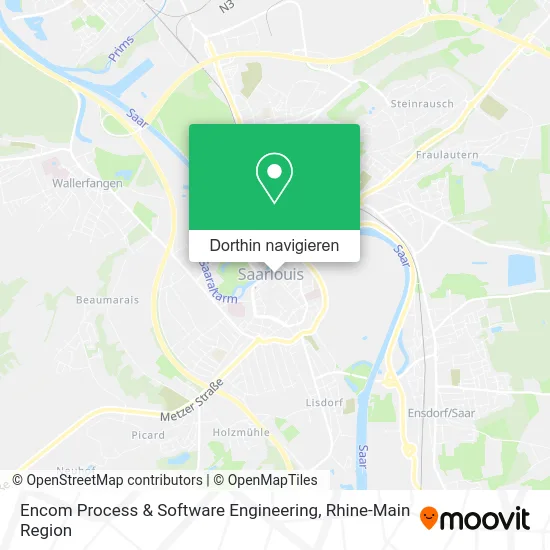 Encom Process & Software Engineering Karte
