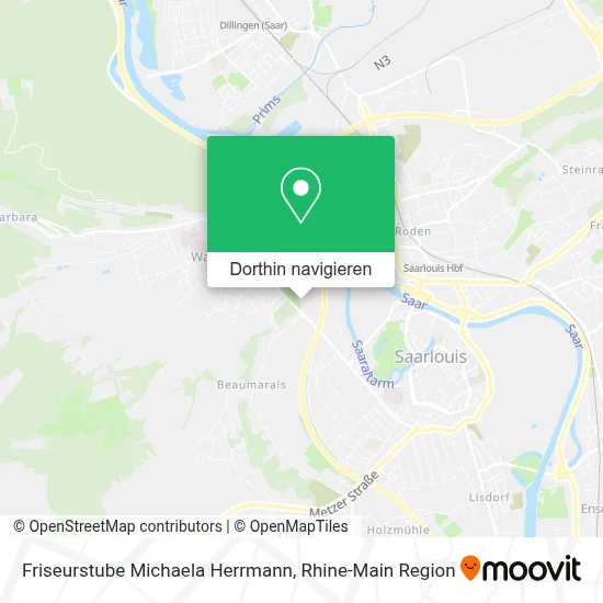 Friseurstube Michaela Herrmann Karte