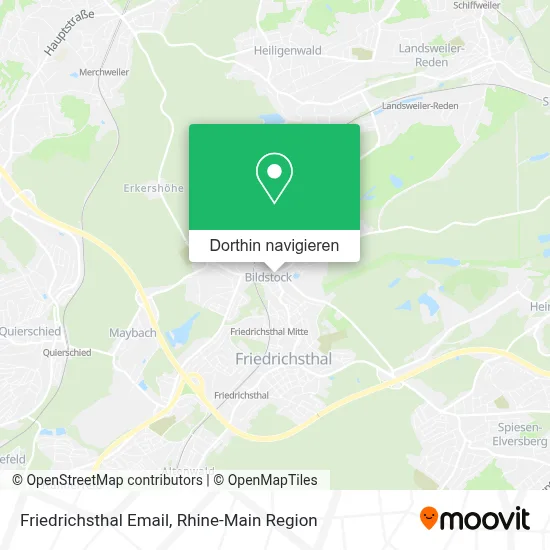 Friedrichsthal Email Karte