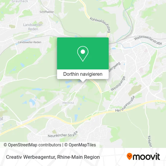 Creativ Werbeagentur Karte