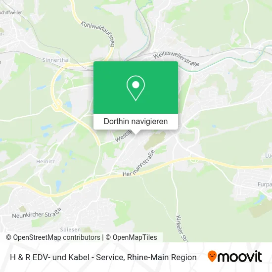 H & R EDV- und Kabel - Service Karte