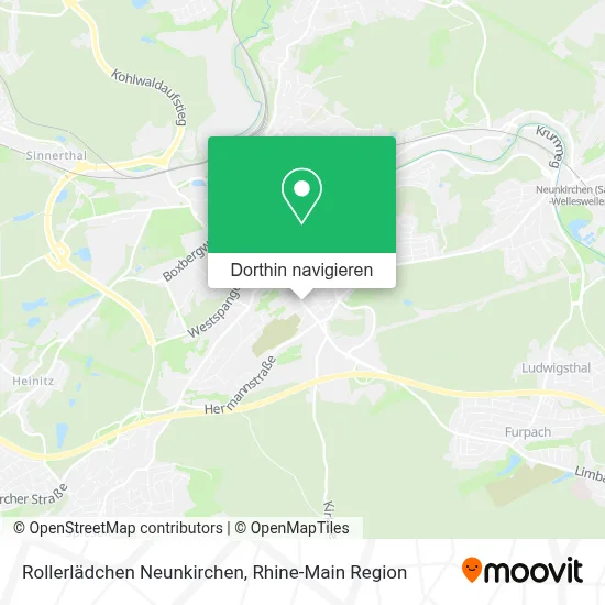 Rollerlädchen Neunkirchen Karte