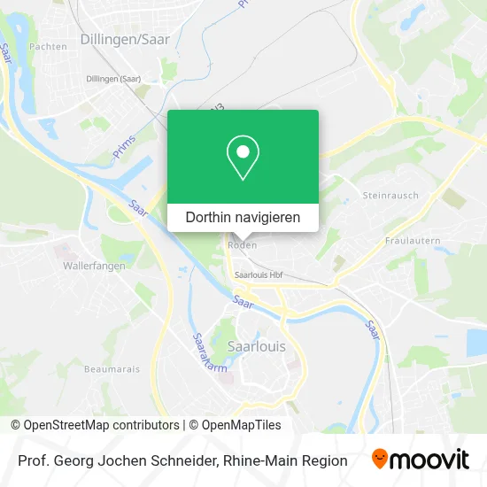 Prof. Georg Jochen Schneider Karte