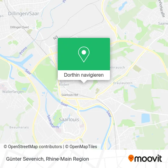 Günter Sevenich Karte