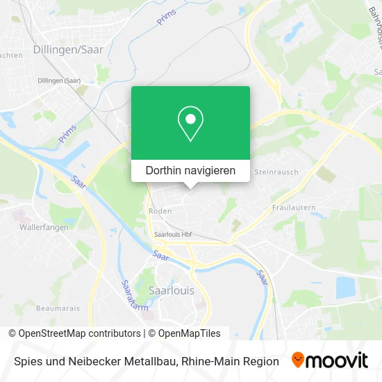 Spies und Neibecker Metallbau Karte