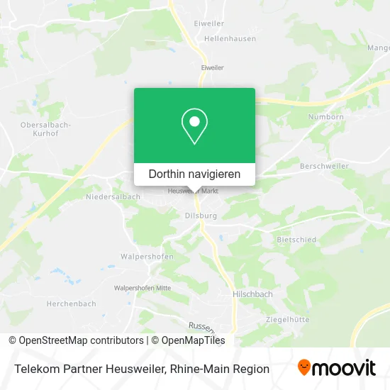 Telekom Partner Heusweiler Karte