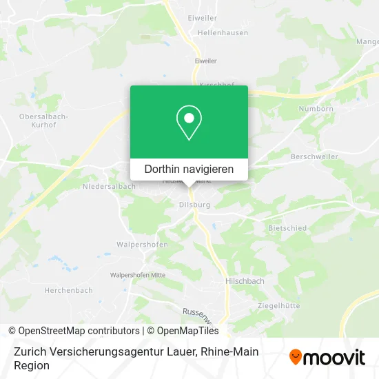 Zurich Versicherungsagentur Lauer Karte