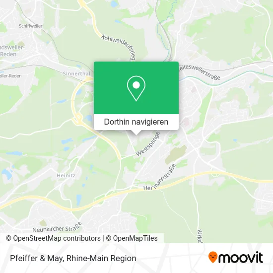 Pfeiffer & May Karte