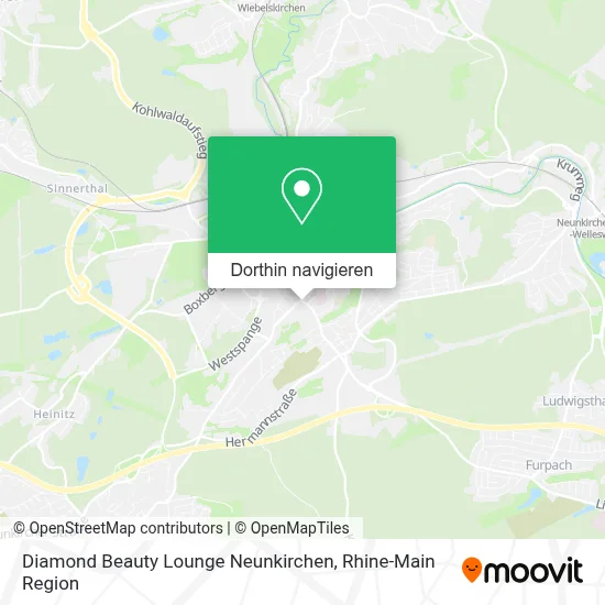 Diamond Beauty Lounge Neunkirchen Karte