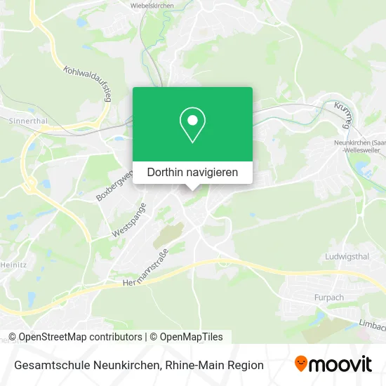 Gesamtschule Neunkirchen Karte