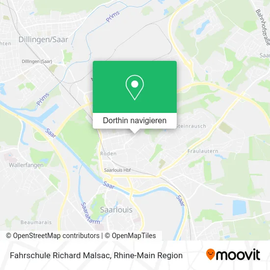 Fahrschule Richard Malsac Karte