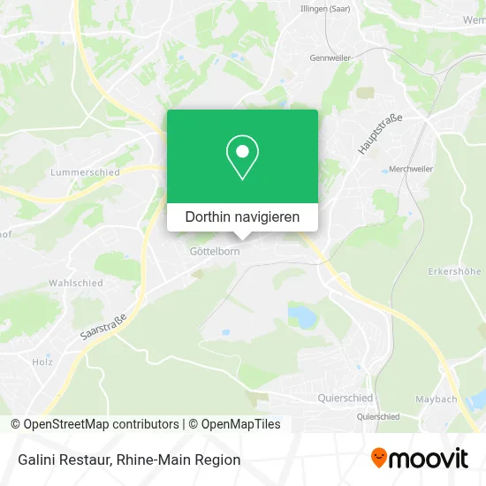 Galini Restaur Karte