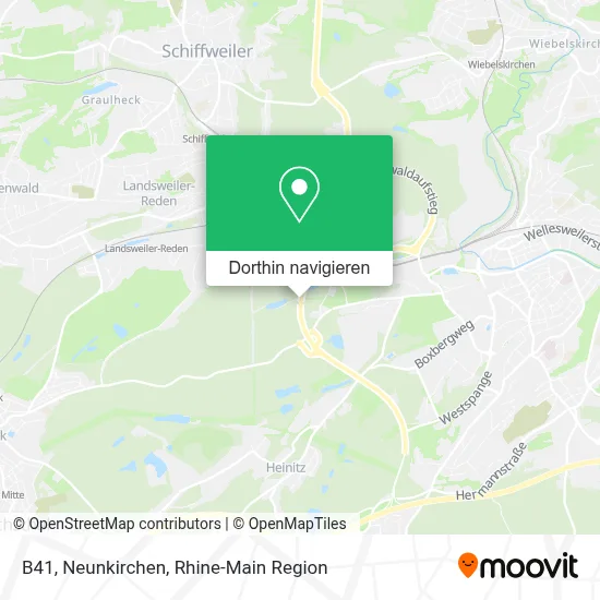 B41, Neunkirchen Karte