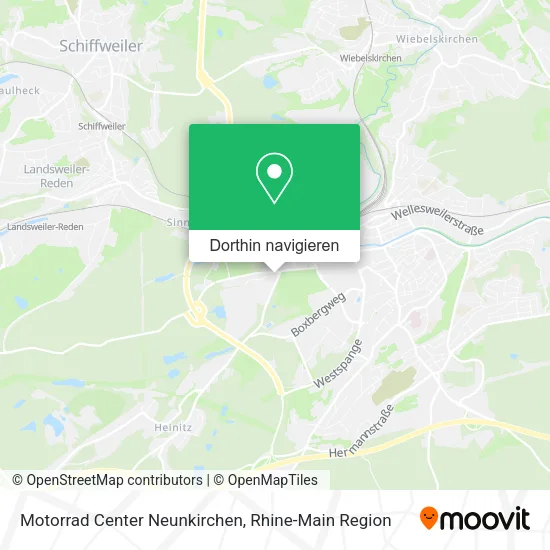 Motorrad Center Neunkirchen Karte