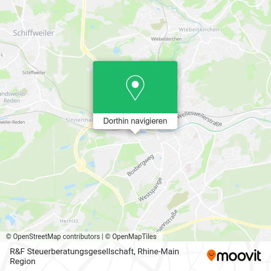 R&F Steuerberatungsgesellschaft Karte