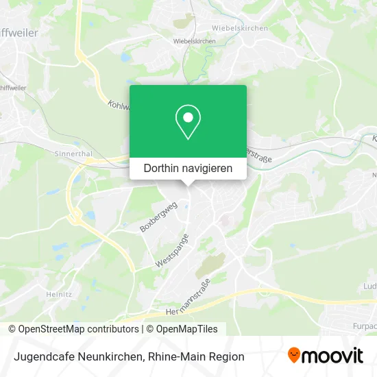 Jugendcafe Neunkirchen Karte