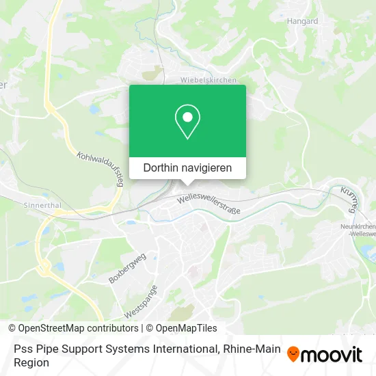 Pss Pipe Support Systems International Karte