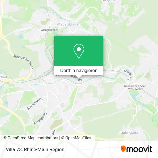 Villa 73 Karte