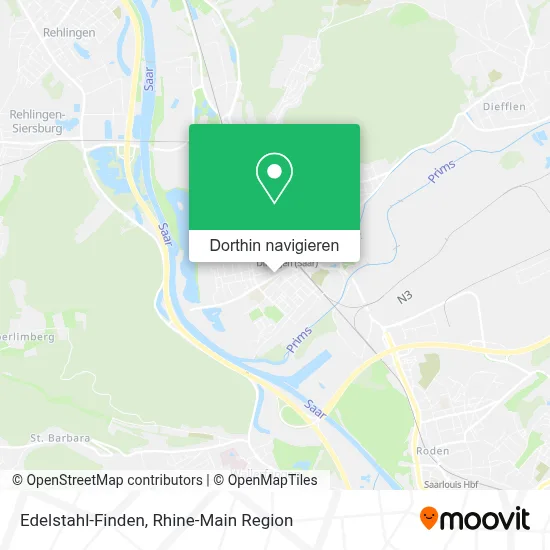 Edelstahl-Finden Karte