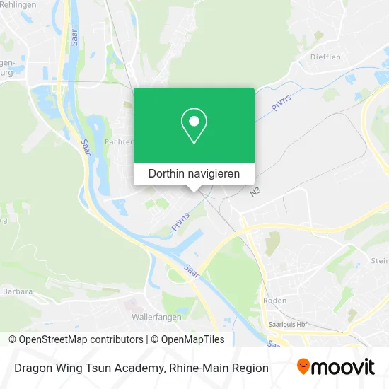 Dragon Wing Tsun Academy Karte