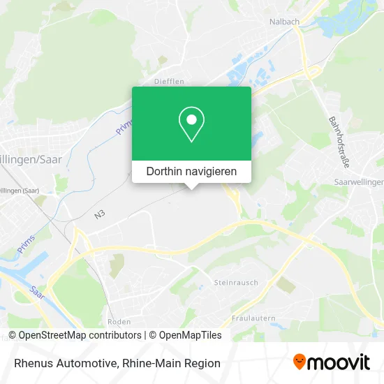 Rhenus Automotive Karte