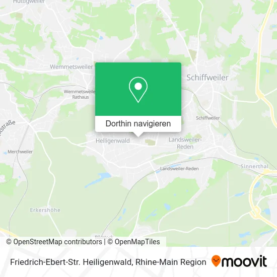 Friedrich-Ebert-Str. Heiligenwald Karte