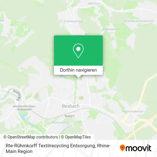 Rte-Rühmkorff Textilrecycling Entsorgung Karte