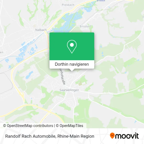 Randolf Rach Automobile Karte