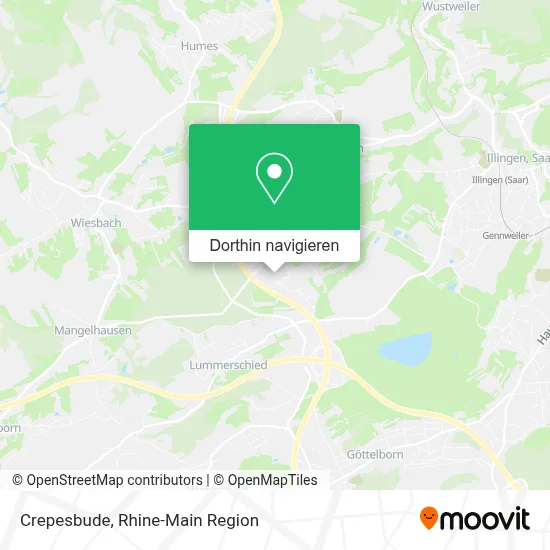 Crepesbude Karte