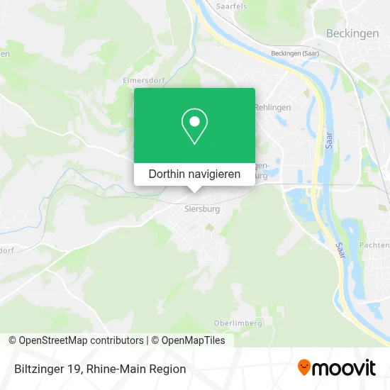 Biltzinger 19 Karte
