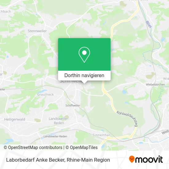 Laborbedarf Anke Becker Karte