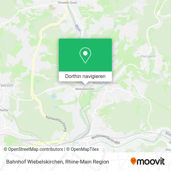 Bahnhof Wiebelskirchen Karte