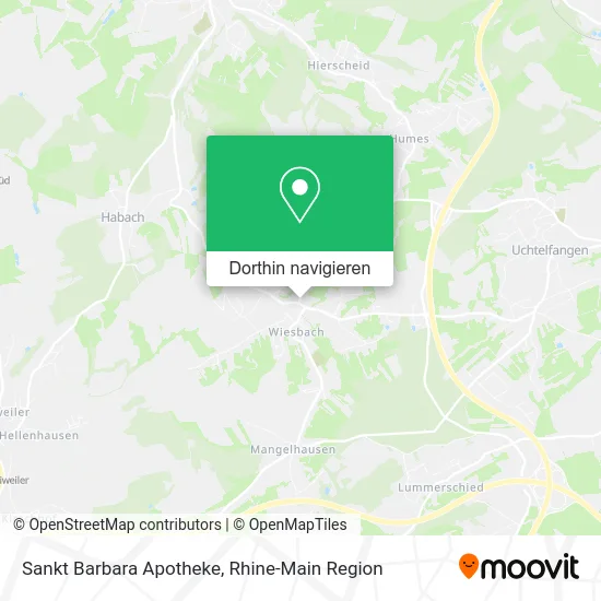Sankt Barbara Apotheke Karte