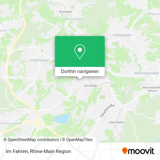 Im Fahren Karte