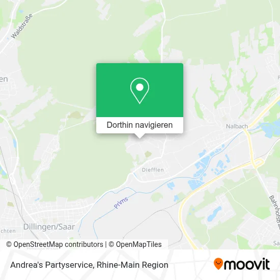 Andrea's Partyservice Karte