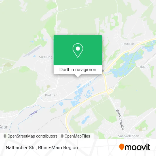 Nalbacher Str. Karte