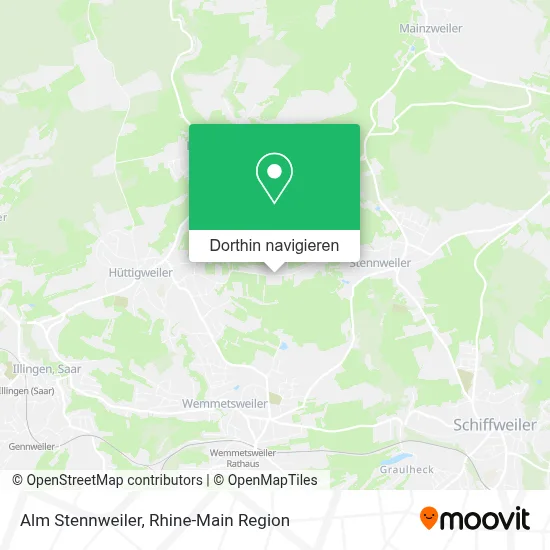 Alm Stennweiler Karte