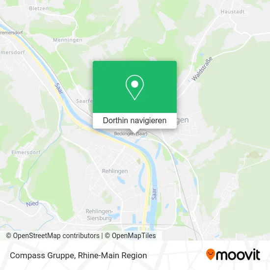 Compass Gruppe Karte