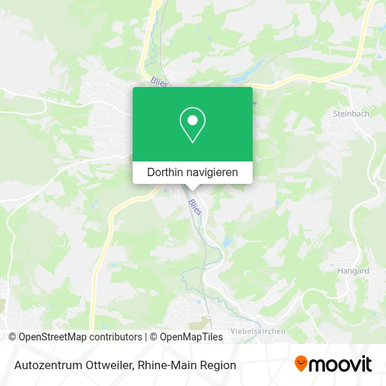 Autozentrum Ottweiler Karte