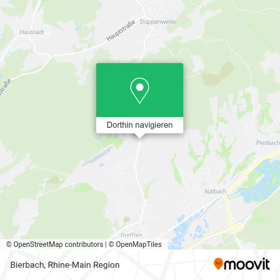 Bierbach Karte