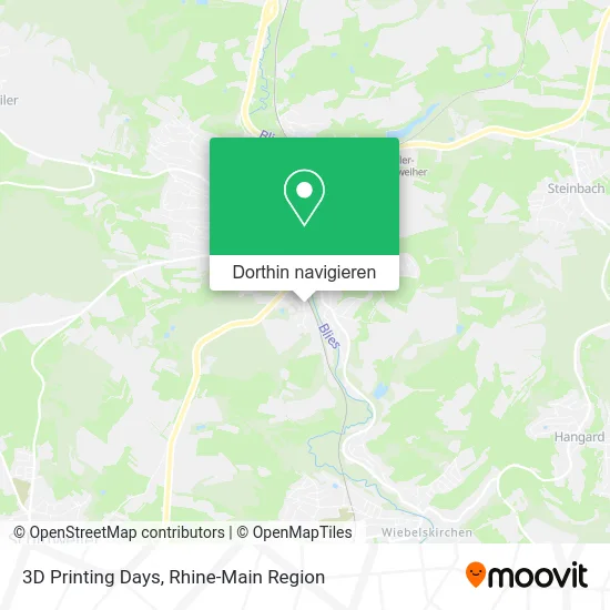 3D Printing Days Karte