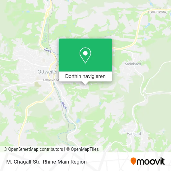 M.-Chagall-Str. Karte