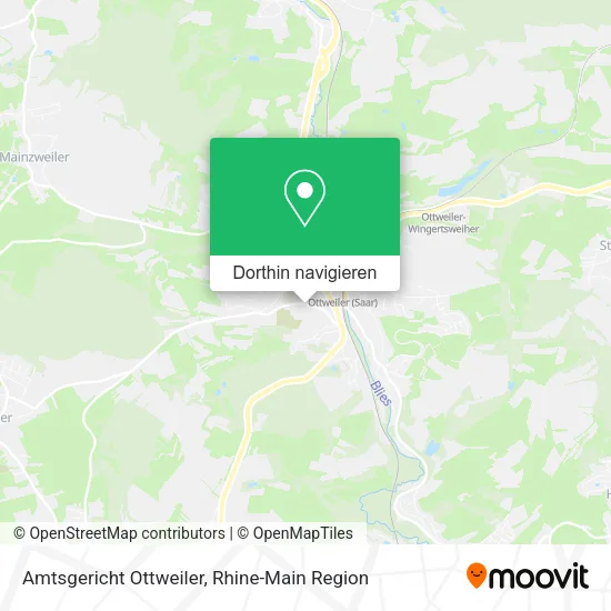 Amtsgericht Ottweiler Karte