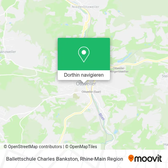 Ballettschule Charles Bankston Karte