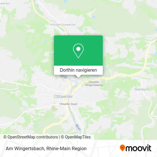 Am Wingertsbach Karte