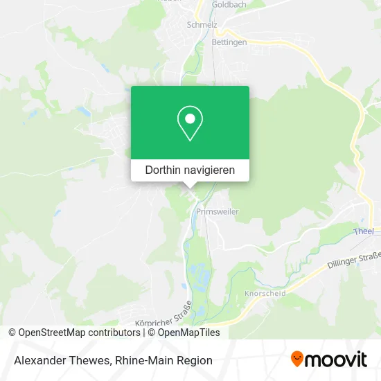 Alexander Thewes Karte